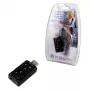 Externe USB-Soundkarte LOGILINK UA0078, 7.1-Kanal, USB-Schnittstelle, kompakt 124×194×34 mm, 80 g