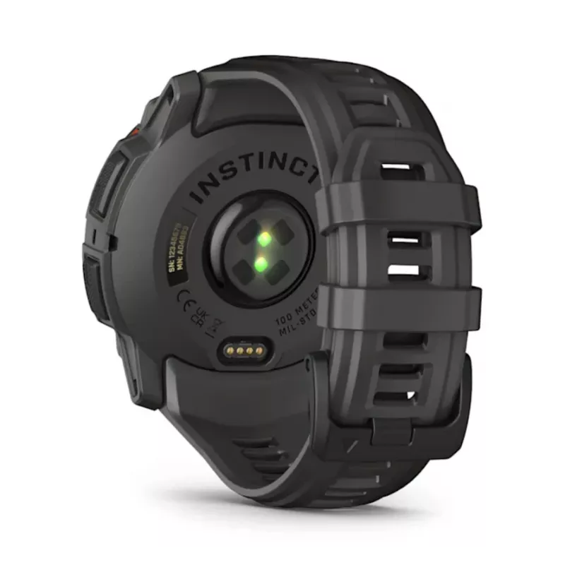 Garmin Instinct 3 Solar GPS-Smartwatch 1,3 Zoll MIP 176x176 Touchscreen Schwarz