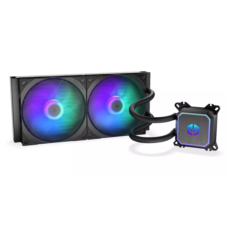 ENDORFY Navis F280 ARGB Computergehäuse All-in-One-Flüssigkeitskühler 14 cm Schwarz 1 Stk.