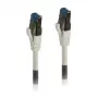Patchkabel RJ45 - CAT6A 500 MHz - 0,15 m - weiß - S-STP(S/FTP) - TPE/LSZH(Superflex) - AWG26 - Syner