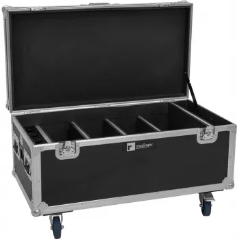 Roadinger Flightcase für 4× AKKU Multiflood IP 8×10W RGBW Wash (Modell 31005243)