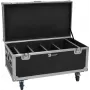 Roadinger Flightcase für 4× AKKU Multiflood IP 8×10W RGBW Wash (Modell 31005243)