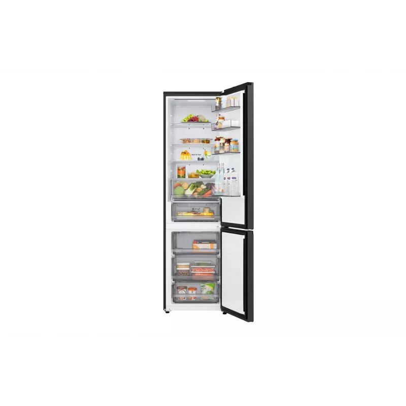 LG GBBSJ1CCEP Kühl-Gefrierkombination Freistehend 333 L Schwarz