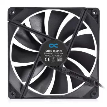 Lüfter Alphacool 24853 14 cm Schwarz 2000 RPM Hydraulisch