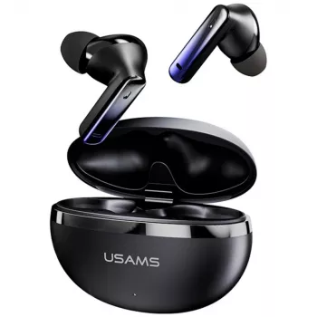 Bluetooth-Kopfhörer Usams TWS E02 ANC+ENC schwarz