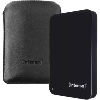 Intenso Memory Drive 4TB 2,5-Zoll tragbare Festplatte, Schwarz