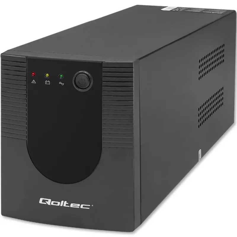 Unterbrechungsfreie Stromversorgung USV Qoltec 53775 1,2 kVA 720 W 4 AC-Steckdosen