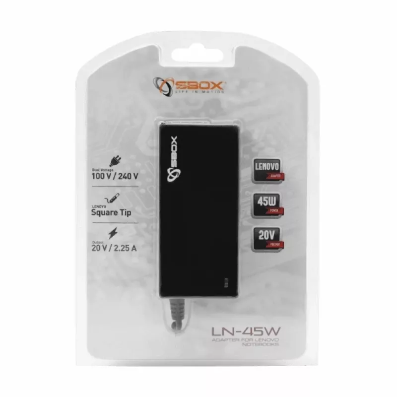 Sbox Adapter für Lenovo Notebooks LN-45W