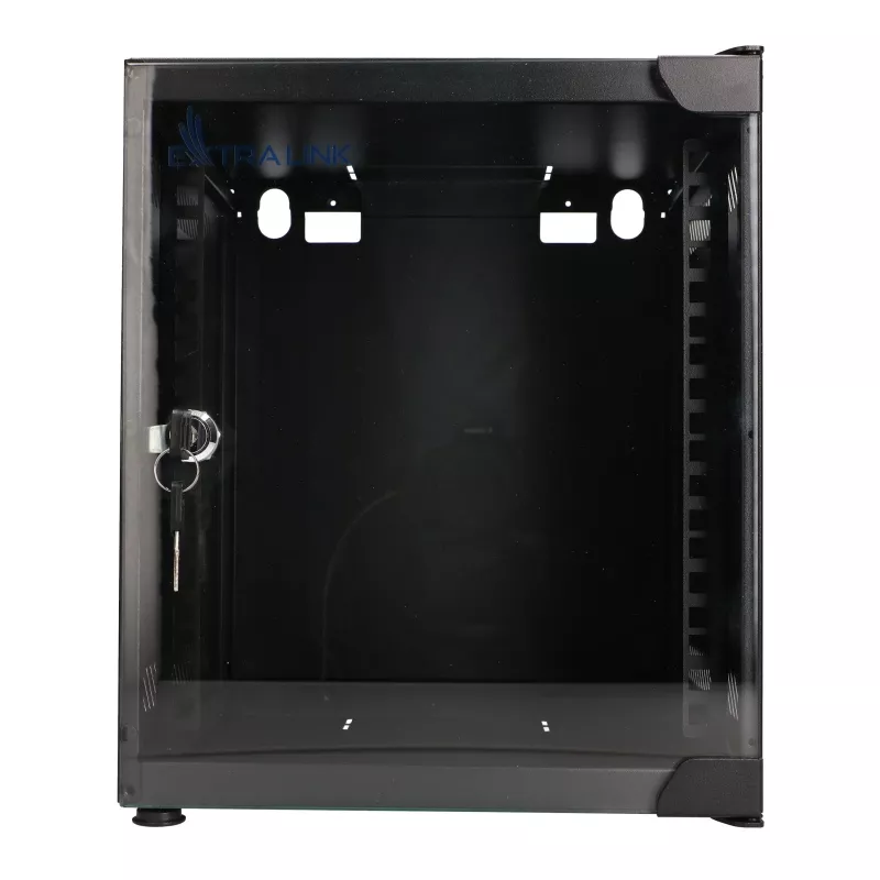 EXTRALINK LITE 6U 10 280X310 WANDMONTIERTES RACKSCHRANK SCHWARZ