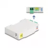 Netzwerk-Kabel DeLOCK Glasfaser-Anschlussbox 85936 LC Duplex Weiß