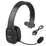 Audiocore 74452 Bluetooth-Headset Kopfhörer Geräuschunterdrückung Mikrofon Call Center Google Siri Büro kabellos