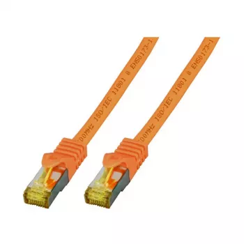 EFB-Elektronik RJ45 Patchkabel Cat.6A S/FTP LSZHCat.7 Rohkabel orange 1 m Hersteller: EFB Elektronik (MK7001.1O)