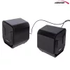 Lautsprecher Audiocore AC865, 2-Wege kabelgebunden, 2.0 Kanäle, 3 W, schwarz