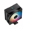 DeepCool AG400 Digital BK ARGB Prozessor-Luftkühler 12 cm Schwarz 1 Stück