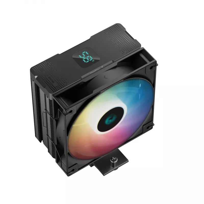 DeepCool AG400 Digital BK ARGB Prozessor-Luftkühler 12 cm Schwarz 1 Stück