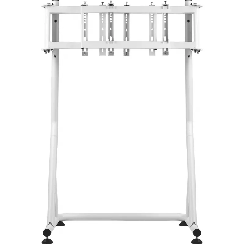 Triple Monitor Stand Snow, für Racing Simulator Cockpit GR500, Monitorhalterung Weiß, für Monitore 32 - 55
