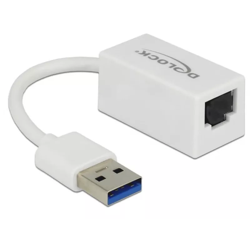Laptop-Dock DeLOCK 65905 USB Typ-A Weiß