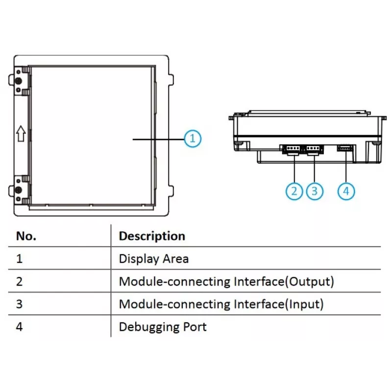 Display Hikvision DS-KD-INFO