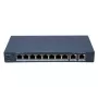 Hikvision DS-3E1310HP-EI(B) Netzwerkswitch Verwaltetes Fast Ethernet (10/100) Power over Ethernet (PoE) Grau