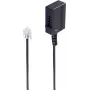 shiverpeaks BS71050 Telefonkabel 0,2 m Schwarz (BS71050)