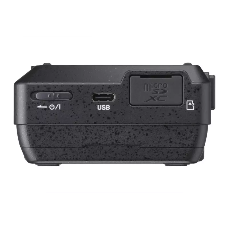 Tragbarer Audiorecorder Tascam FR2-AV — 2-Spur, 2 XLR-Combo-Eingänge, USB-C-Schnittstelle, 48–192 kHz, 24/32-Bit, microSD bis zu 512 GB