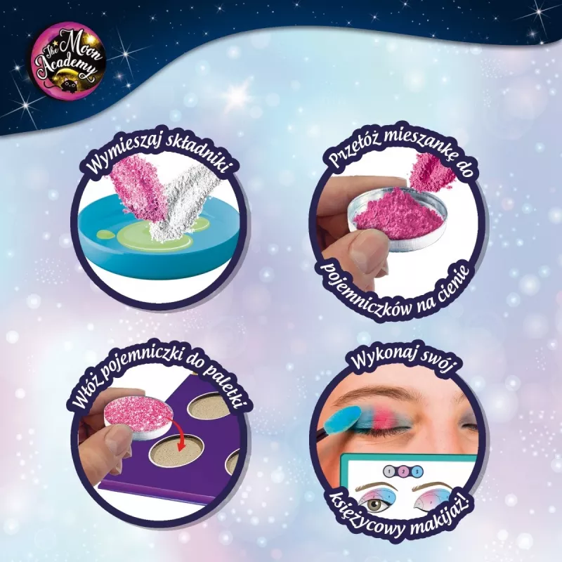 Lisciani Moon Academy Moon Eyeshadows Rollenspiel-Schmink-Set