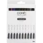 COPIC Multiliner Color Fineliner sortierte Farben 0,3 mm, 10 Stück (22075620)