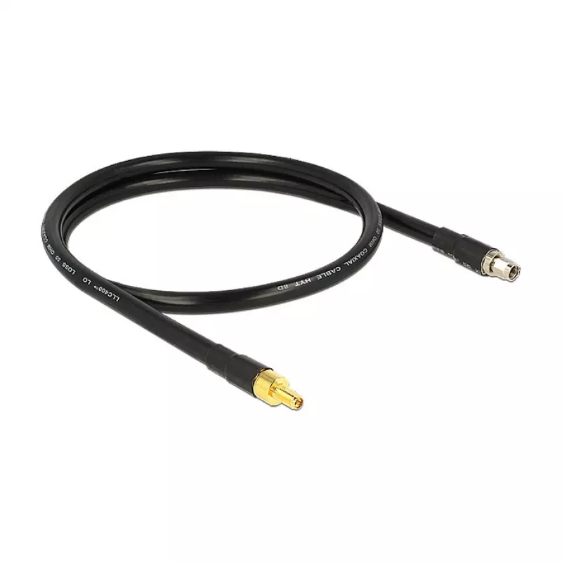 Koaxialkabel DeLOCK 1m RP-SMA/RP-SMA