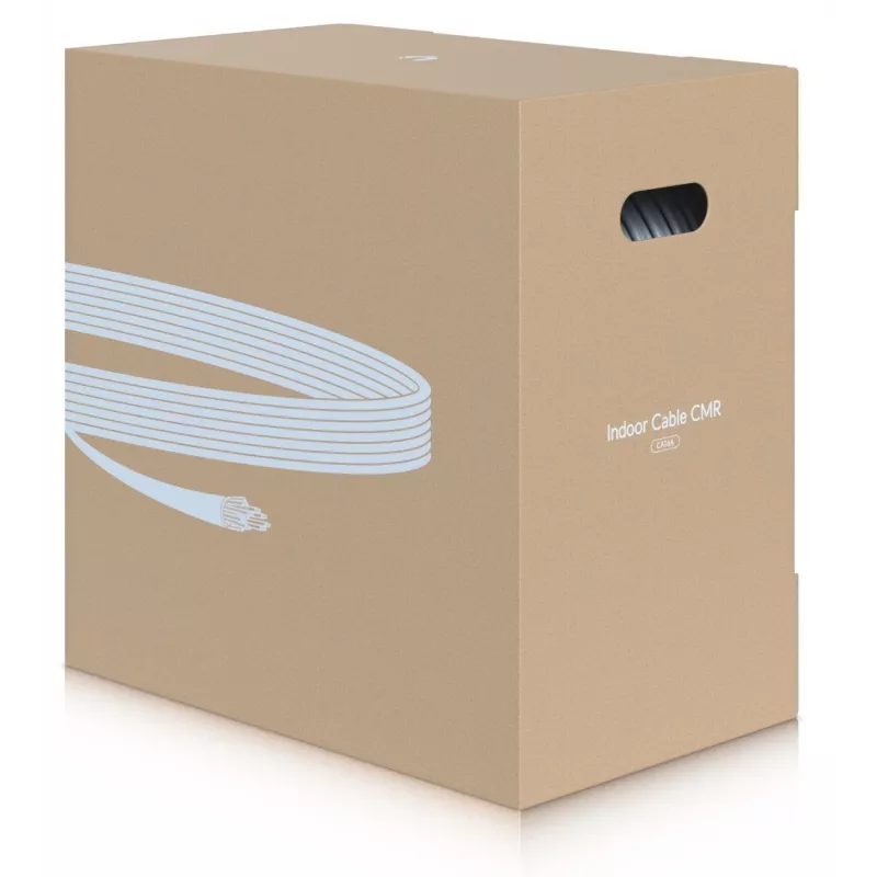 Netzwerkkabel UBIQUITI Cat6a U/UTP (UTP) Weiß 305 m — Modell UACC-Cable-C6A-CMR