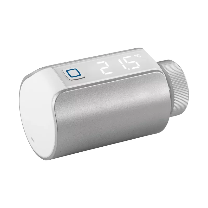 Thermostatischer Heizkörperregler Homematic IP HmIP-eTRV-ES, RF 869,65 MHz, Digitales Display, Batterie AA, Grau
