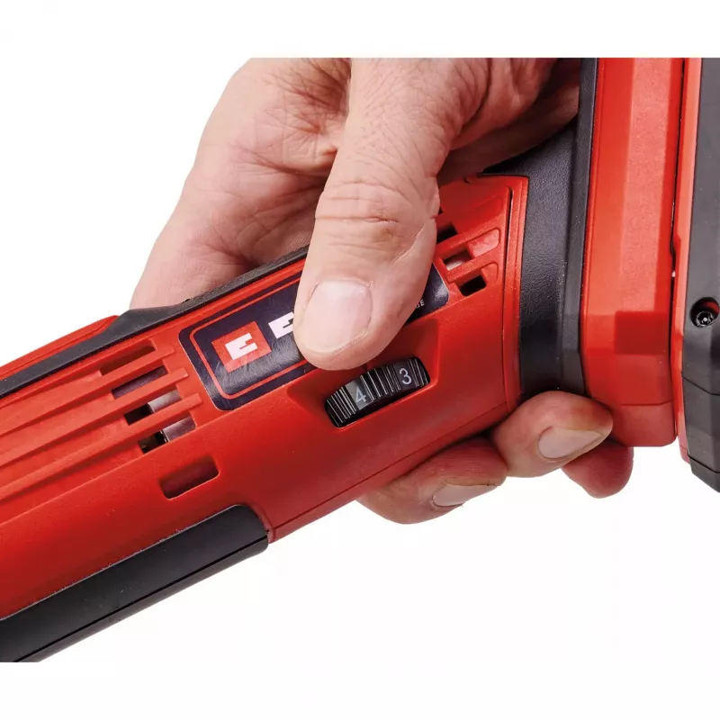 Power X-Change Akku-Multifunktionswerkzeug TE-MG 18/1 Li-Solo, 18 Volt (Rot/Schwarz, ohne Akku und Ladegerät, inklusive Zubehör)