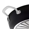 BALLARINI Alba ALBG3ED.24D tiefe Bratpfanne mit 2 Griffen 24 cm