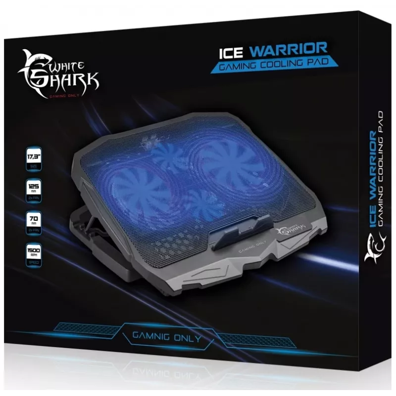 Kühlpad White Shark Ice Warrior 43,9 cm (17,3 Zoll)