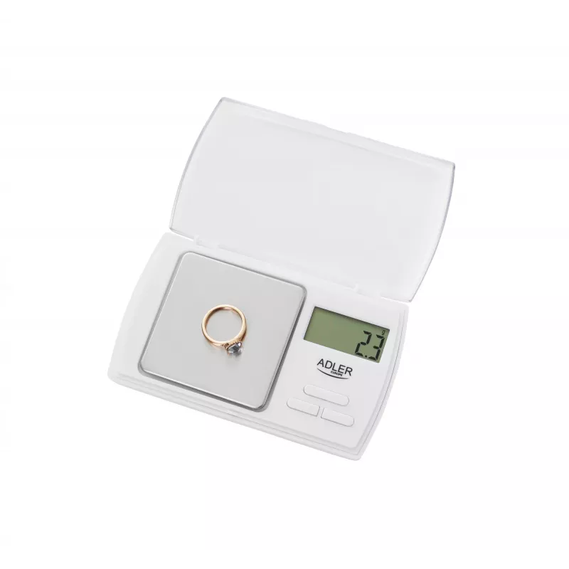 Adler AD 3161 Küchenwaage Weiß Rechteckig Elektronische Personenwaage