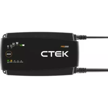 Batterieladegerät CTEK Pro 25S 300W 12V 25A — professionelles 12V-Ladegerät, 300 W Ausgang, 25 A max