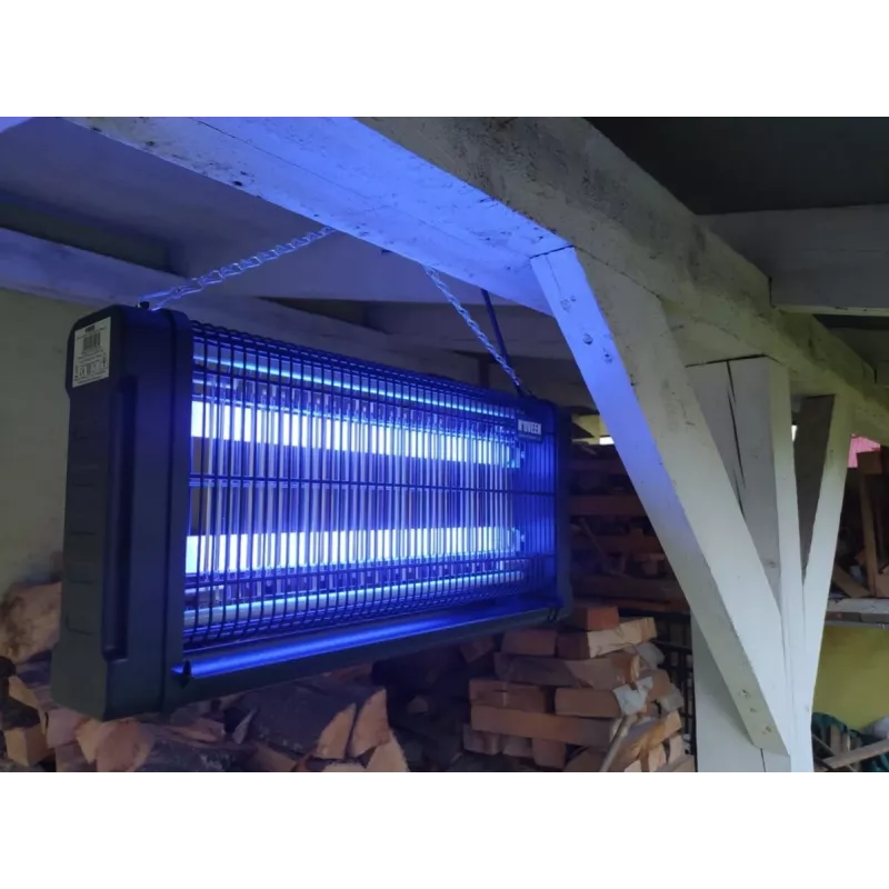 Insektizidlampe NOVEEN IKN30 Schwarz – UV-Licht, energieeffizient, Innenraumschädlingsbekämpfung