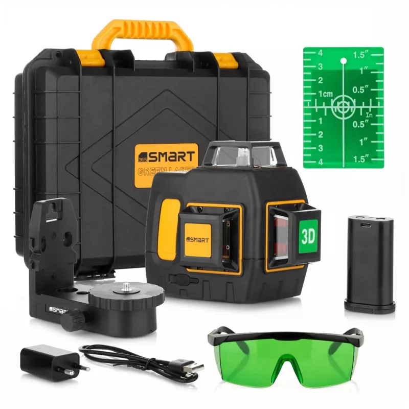 Smart Laser-Wasserwaage 06-03040G grün 40 m - Smart Marke