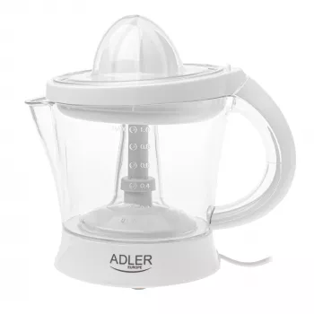 Adler Zitruspresse | AD 4014 | Typ Zitruspresse | Weiß | 40 W | Anzahl der Geschwindigkeiten 1