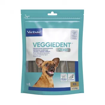 VIRBAC VEGGIEDENT FRESH Kauartikel für Hunde, kleine Größe (S)