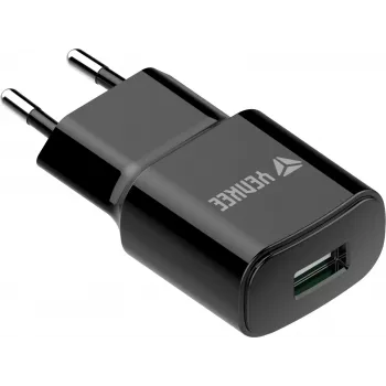 Netz-USB-A-Ladegerät YENKEE YAC 2013BK — 12 W, 2,4 A Ausgang