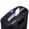 Activejet ASH-0601S Aktenvernichter, P-2, 10 l, 6 mm Streifen, 6 Blatt, Schwarz.