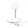 Wireless Charger Choetech T581-F mit Stand (weiß)