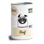 Nassfutter für Hunde PAKA ZWIERZAKA Pepe Beef 400 g — Alleinfuttermittel in Dosen für ausgewachsene Hunde, 86 % Feuchtigkeit