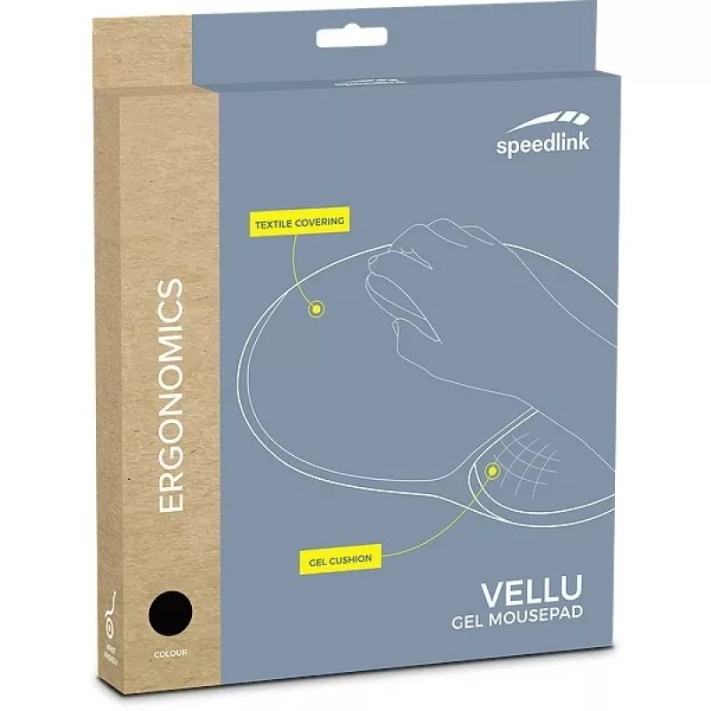 Mauspad SPEEDLINK VELLU Schwarz