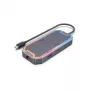 USB hub Unitek uHUB S7+ — kabelgebundener USB 3.2 Gen 2 Type-C, 100 W PD, Gigabit Ethernet, 4K-Unterstützung, Space Grau