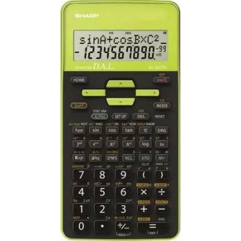 Sharp EL531TH Taschenrechner Pocket Scientific Schwarz, Grün