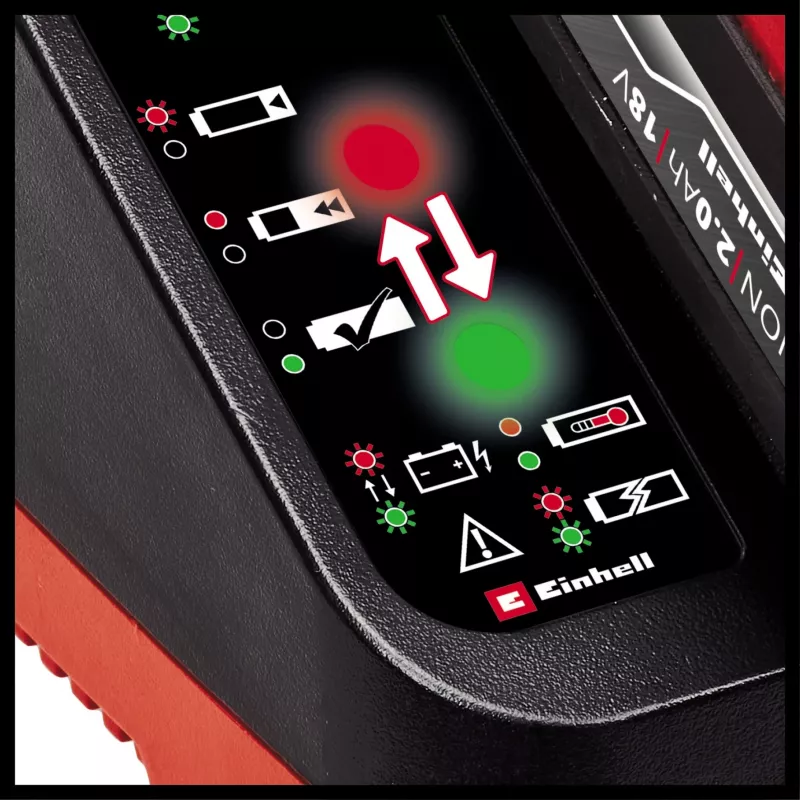 Batterieladegerät Einhell Power X-Car Charger 3A Zigarettenanzünder Rot
