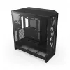 PC-Gehäuse NZXT H9 Flow RGB Midi Tower Schwarz