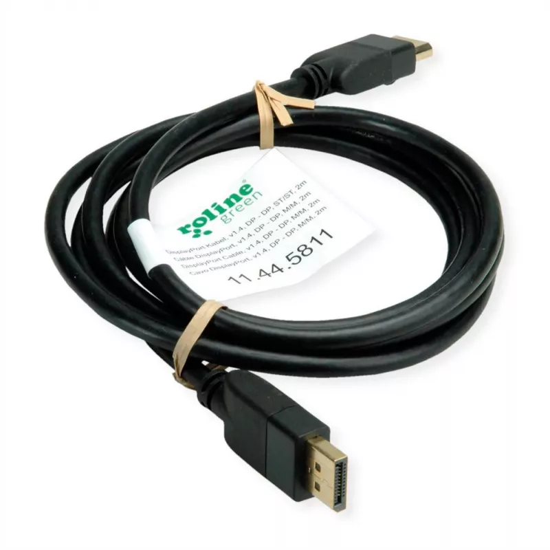 DisplayPort-Kabel ROLINE 11445813 5m DisplayPort auf DisplayPort