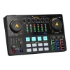 USB-Audio-Interface MAONO AME2 Schwarz mit integrierten Effekten, kompakte Desktop-Soundkarte
